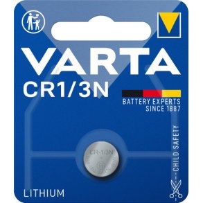 FOTOBATTERI LITHIUM 3V CR1/3N 10.6xH10.8mm