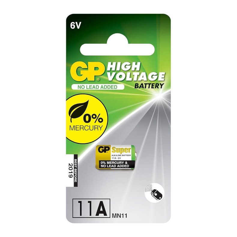Alkaline batteri 6V 33mAh GP-11A