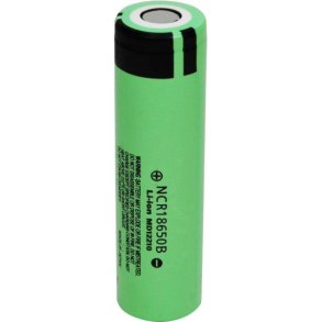 Panasonic NCR18650 Li-Ion batteri 3.6V 3400mAh 17xH64mm