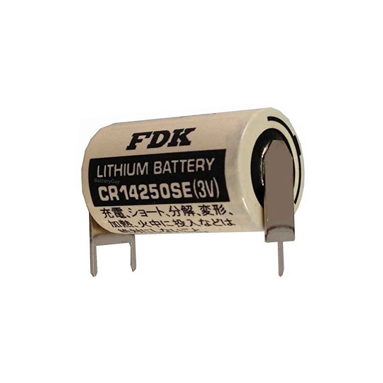 Lithium batteri 1/2AA 3.6V 750mA m. printspyd