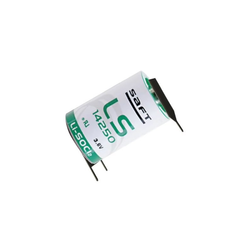 Lithium thionyl batteri 1/2AA 3.6V 750mA m. printspyd