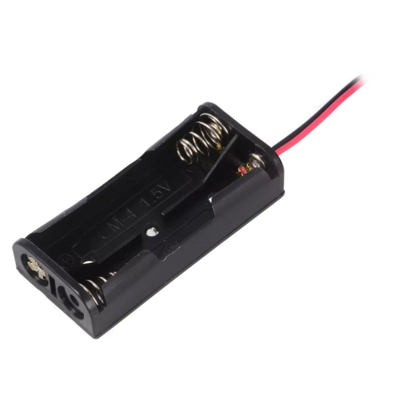 Battericontainer for 2xR03(AAA)