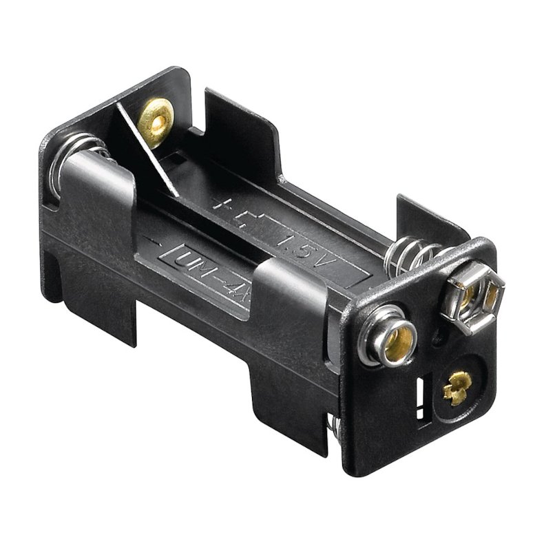 Battericontainer for 4xR03 (2x2AAA)