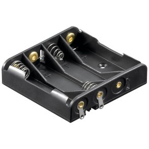 Battericontainer for 4xR03 (1x4AAA)