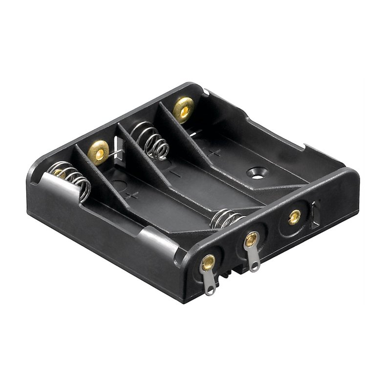 Battericontainer for 4xR03 (1x4AAA)