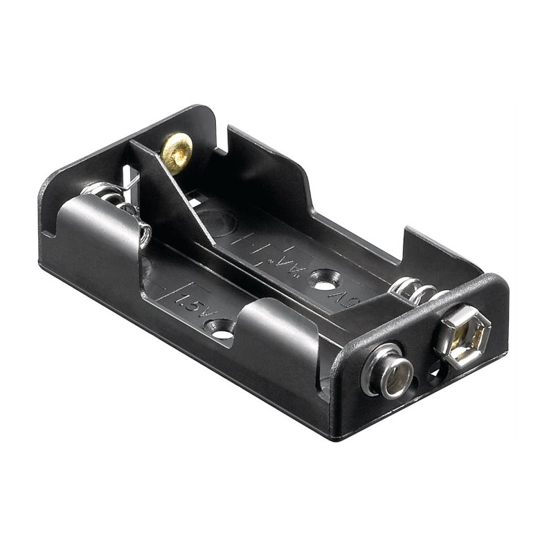 Battericontainer for 2xR6(AA) SNAP terminal