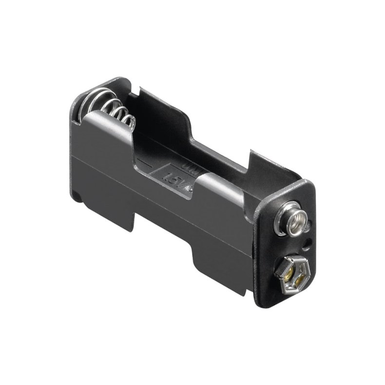 Battericontainer for 2xR6(AA) SNAP terminal