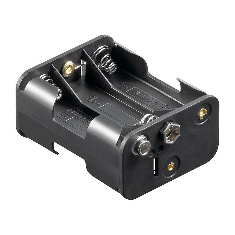 Battericontainer for 6xR6(AA) Snap terminal