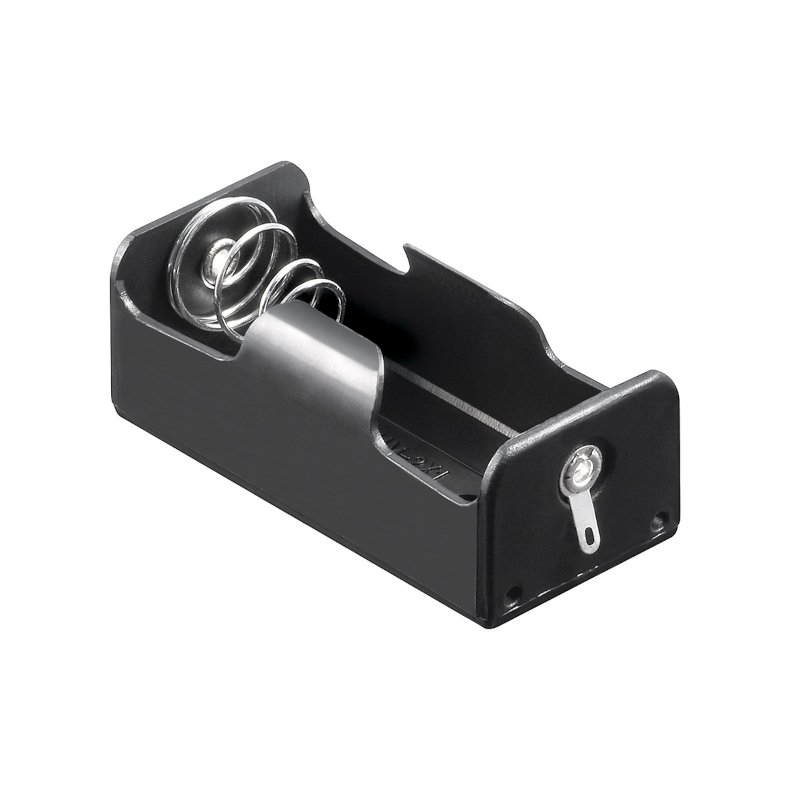 Battericontainer for 1xC LR14
