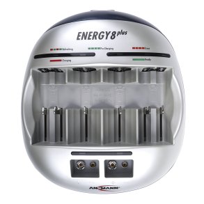 Ansmann Energy 8 Plus Smart Batterioplader Universal