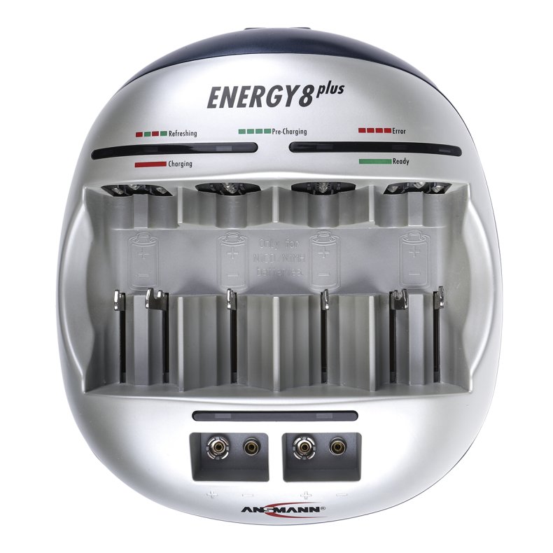 Ansmann Energy 8 Plus Smart Batterioplader Universal