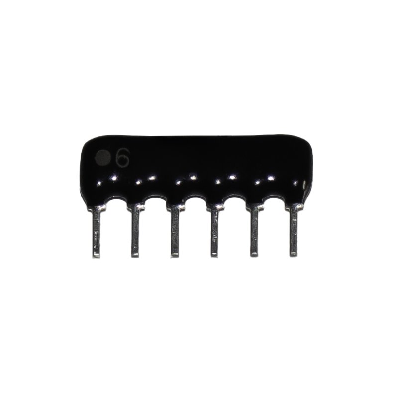 Modstandsnetvrk SIL 6P 3x470R Separat
