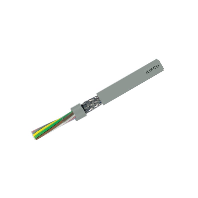 Styrekabel LIYCY 6x0.14mm�/sk�rm � 5mm flerkoret pr. meter