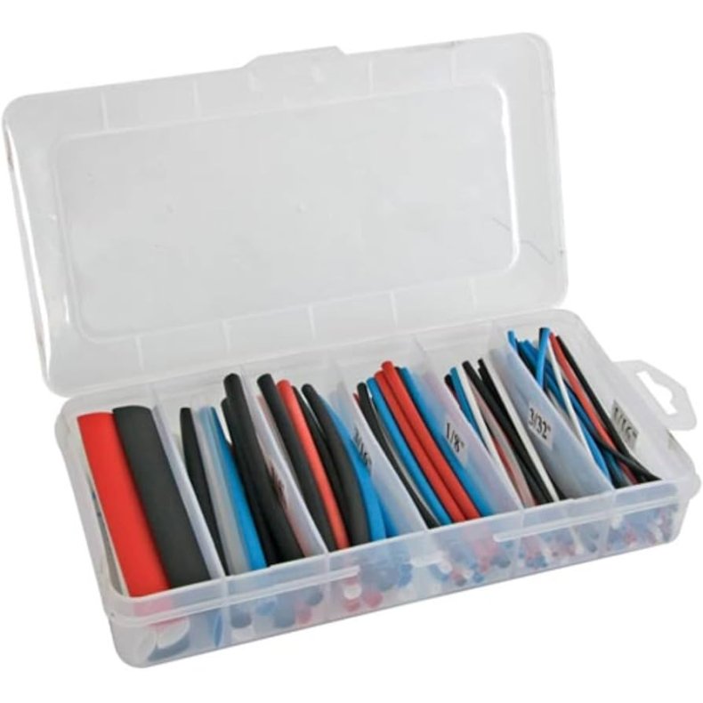 Krympeflex sortiment �1-9mm 170 stk