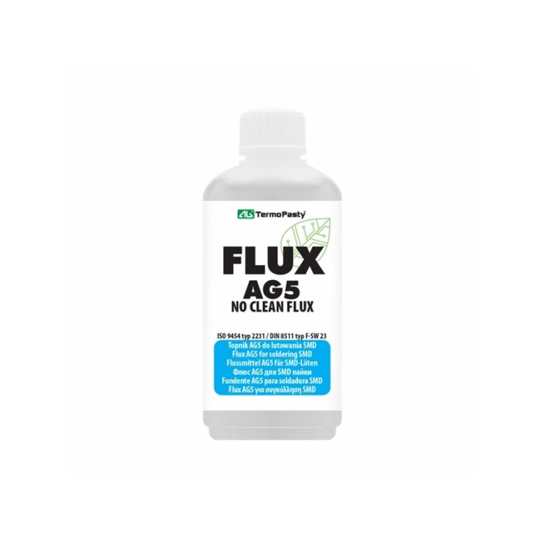 AG5 flusmiddel til lodning - 100ml (dunk m. pensel)