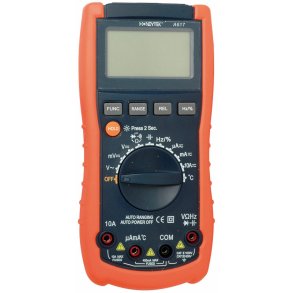 DIGITAL MULTIMETER CATIII 600V TEMPERATUR AUTORANGE