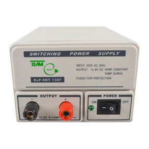 Str�mforsyning 13.8Vdc 5/7A