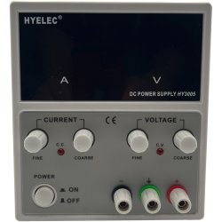 Laboratoriestrmforsyning  0-30Vdc 0-5A