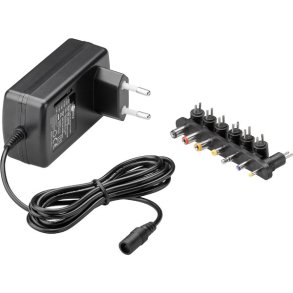 Switch-mode netadapter 9-24Vdc 24W
