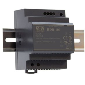 Str�mforsyning til DIN-skinne 24Vdc 3.38A