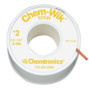 TINSUGETRD 1.27mm x 15m Chem-Wik 5-50L Chemtronics