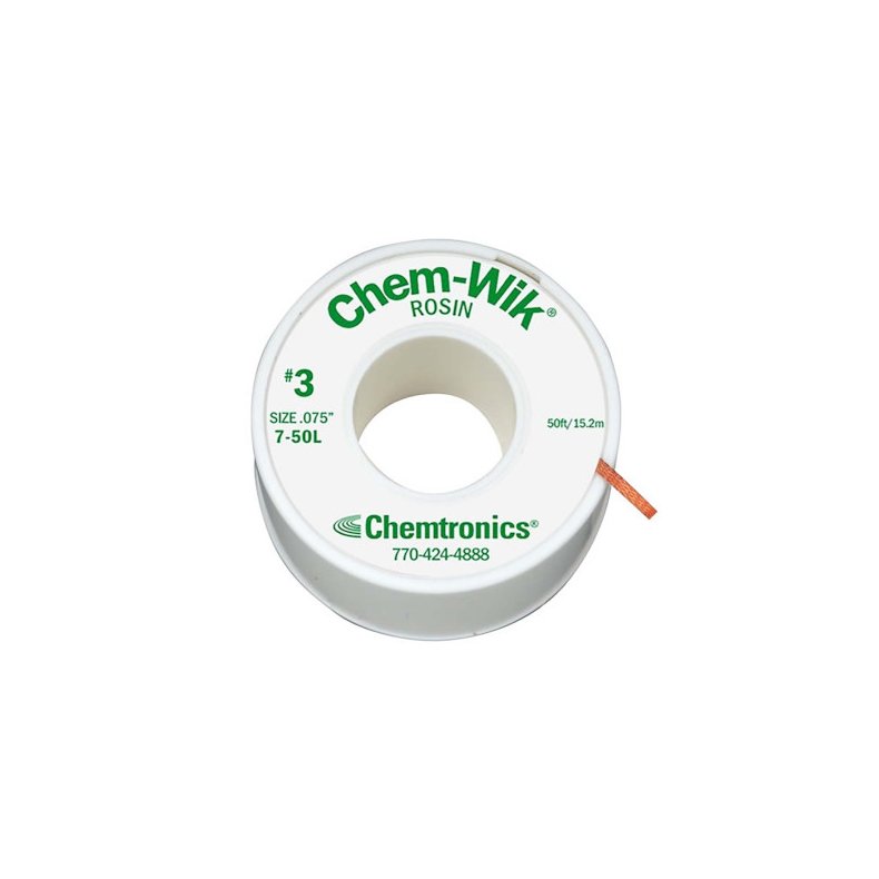 TINSUGETRD 1.9mm x 15m Chem-Wik 7-50L Chemtronics