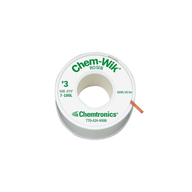 TINSUGETRD 1.9mm x 30m Chem-Wik 7-100L Chemtronics