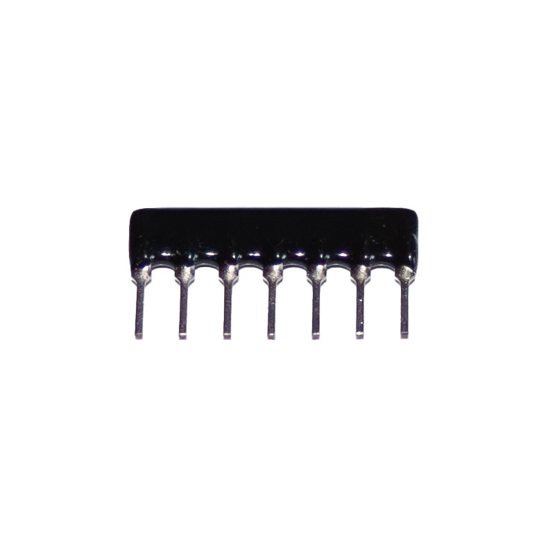 Modstandsnetvrk SIL 7P 6x33K