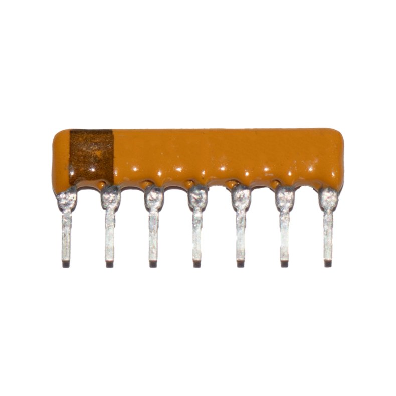 Modstandsnetvrk SIL 7P 6x680R