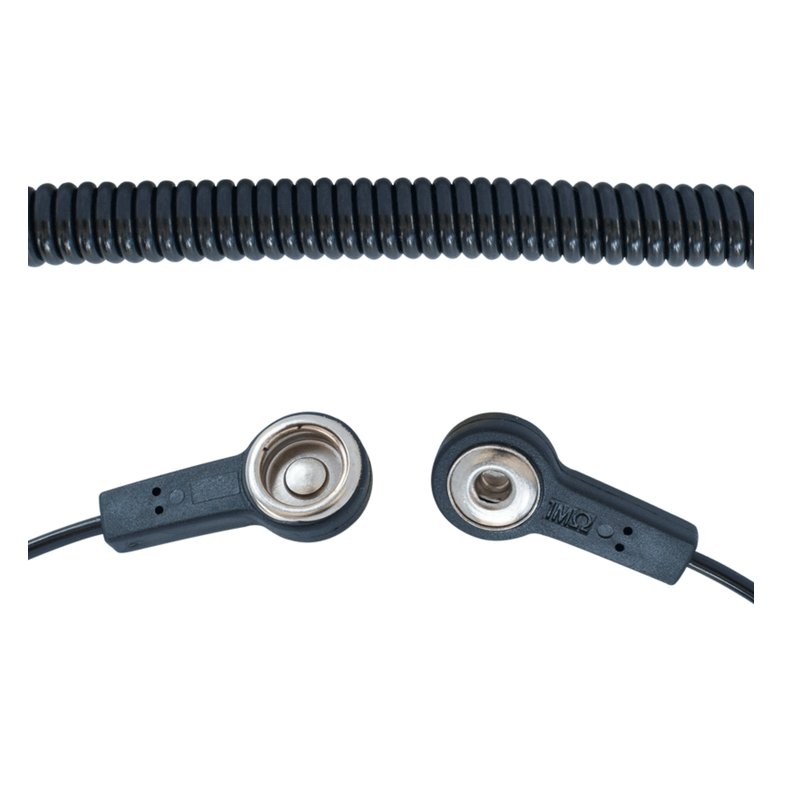 ESD ledning 2.4m antistatisk m�tte til armb�nd