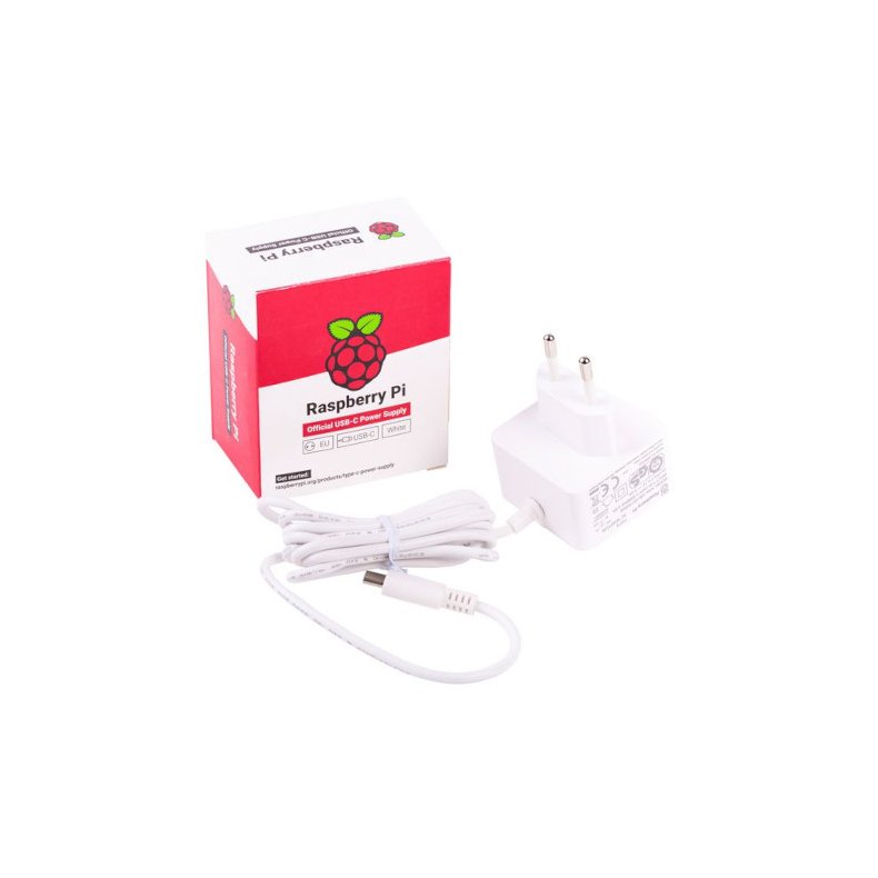 Switch-mode netadapter 5.1V/3A USB-C til Raspberry Pi 4