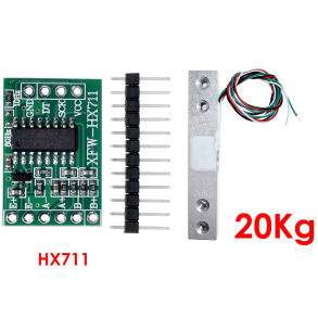 Vejecelle 20kg med HX711 AD modul