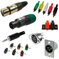 Audio/Video stik og bøsninger