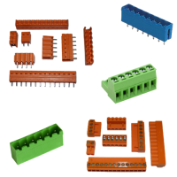 Klemrækker og -bøsninger