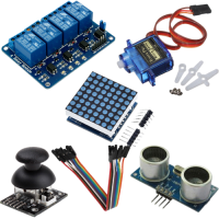 Kompatibelt tilbehør til Arduino og RaspberryPi