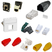 Modularstik bøsninger og tilbehør