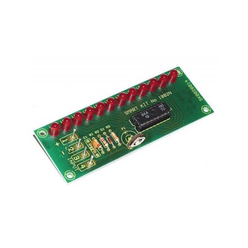 VU-meter med LEDs (BYGGEST)