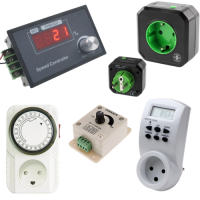 Tænd-sluk ure og lysdæmpere