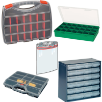 Sortimentsbokse og plastikposer