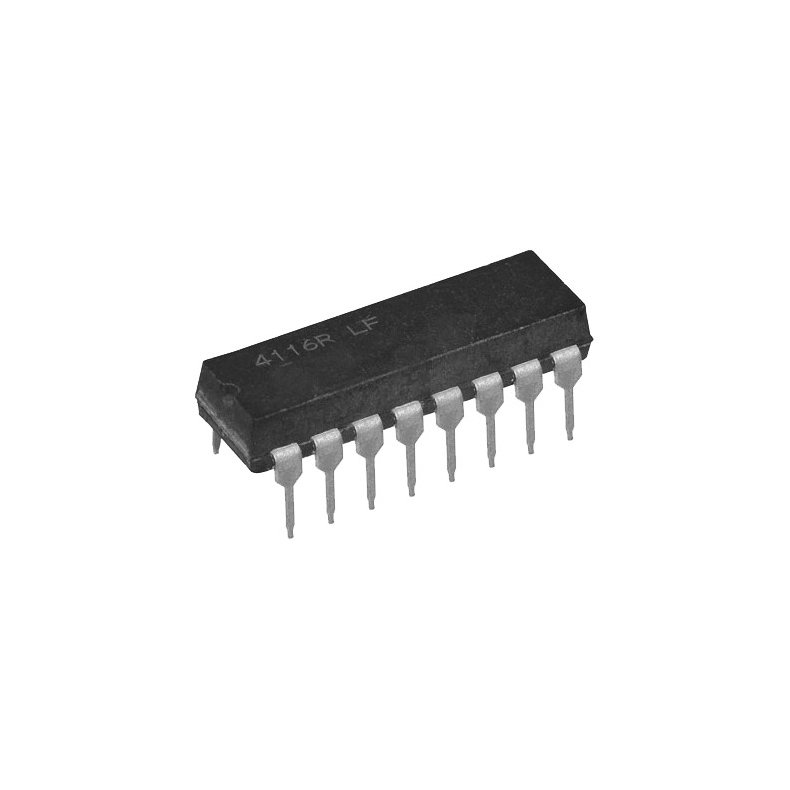 Modstandsnetvrk 8x1.2K DIL16