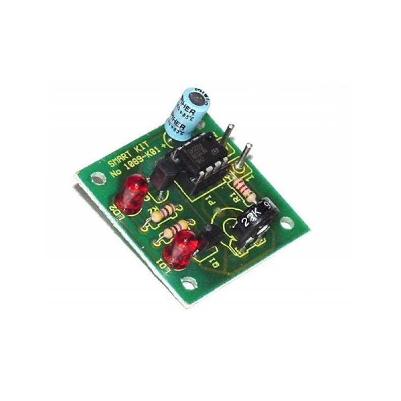 LED blinker/555-tester  (BYGGEST)
