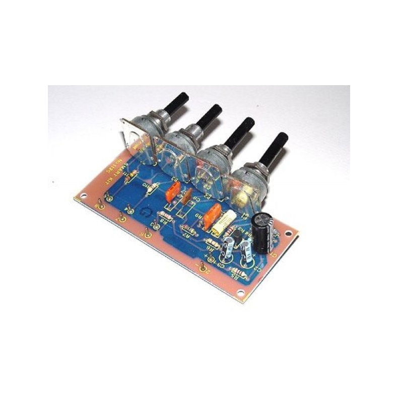 Forforstrker for 3 mikrofoner  (BYGGEST)