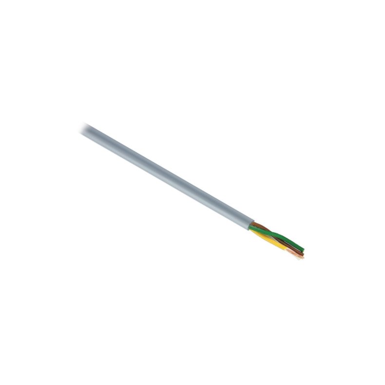 Styrekabel LiYY 4x0.14mm  3.4mm sort