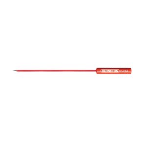 Mlepind 1mm rd, Bernstein 2-265-1, til 4mm bananstik