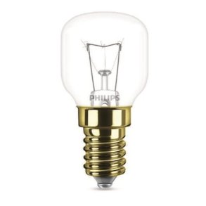 OVNLAMPE 300�c 240V/40W E14, L: 55mm, �: 30mm