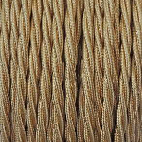 STOFLEDNING SNOET GULD 2x0.75mm