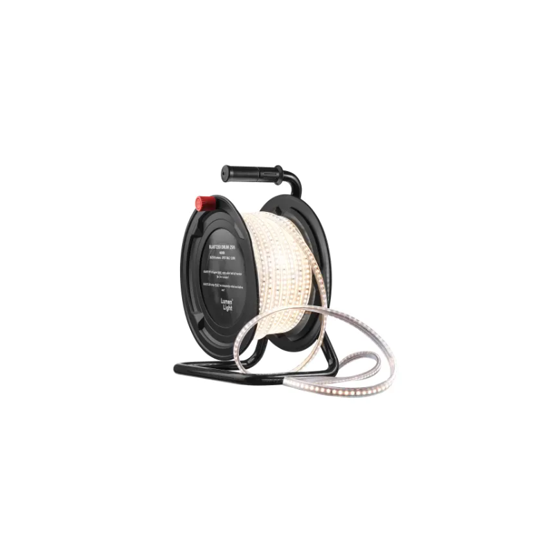 Arbejds LED Strip 4000K 25m tromle IP67 komplet BLAST230