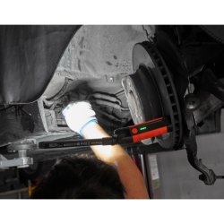 HAJ LIGHT trdls genopladelig foldelygte 1000 lm, smalt roterbart hoved, lader 20W USB-C