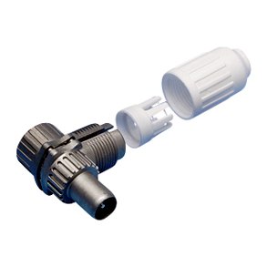 COAX VINKEL ANTENNESTIK HAN HF TT 75 OHM