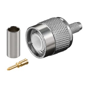 TNC hanstik crimp for RG58 kabel Amphenol